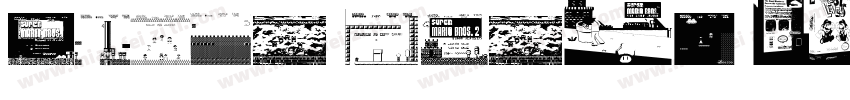 Super Mario 286(RUS字体转换